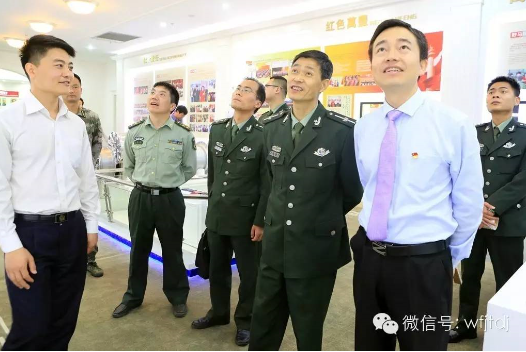 吉林省人武學院領導走進尊龍凱時